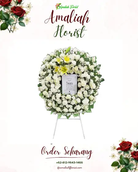 Krans Bunga Duka Anjatan Utara
